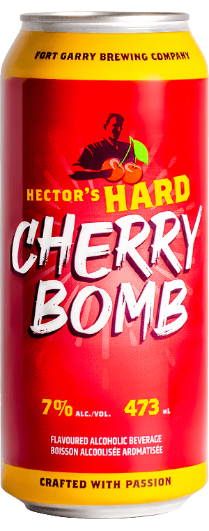 Hector's Hard Cherry Bomb Can