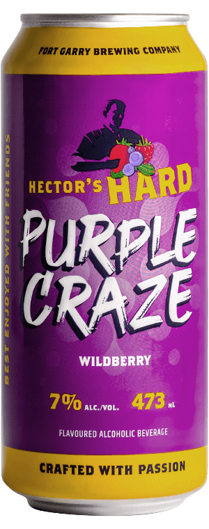 Hector's Hard Purple Craze Can