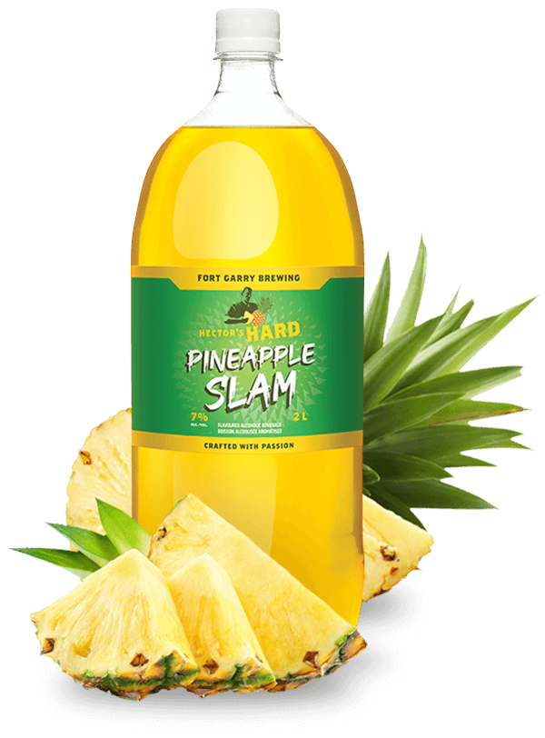 Hector's Hard Pineapple Slam beverage