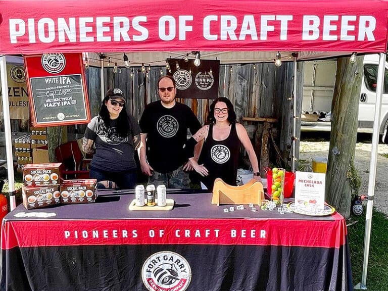 Fort Garry Brewing Winnipeg Beer Fest Booth