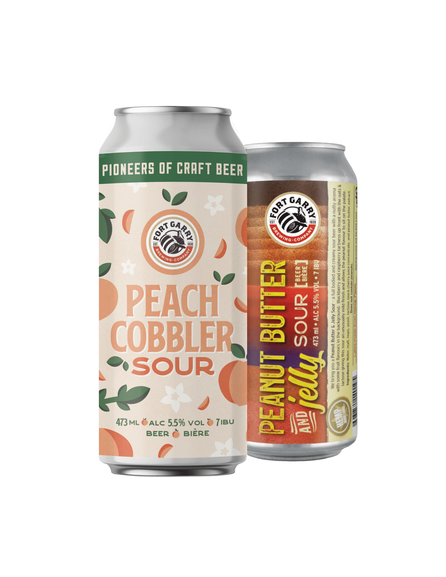 Cans of Seasonal Craft Beers from Fort Garry Brewing